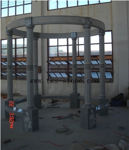 Grey Granite Gazebo Pavilions