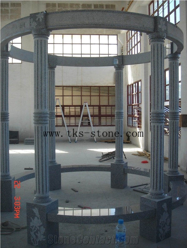 Grey Granite Gazebo Pavilions