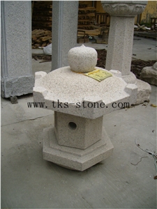 Grey Granite Japanese Lanterns,Garden Lanterns&Lamps,Lanterns Caving,Lamp Sculptures