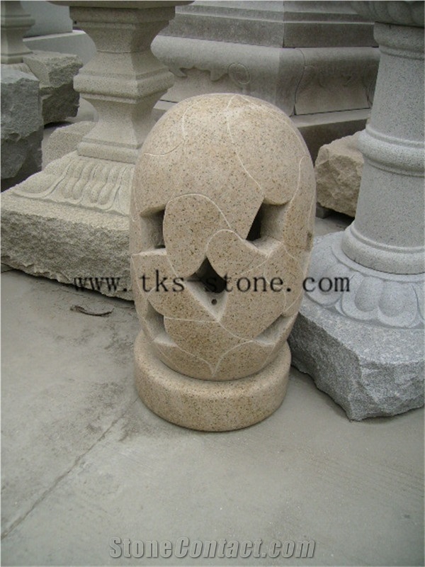 Grey Granite Japanese Lanterns,Garden Lanterns&Lamps,Lanterns Caving,Lamp Sculptures
