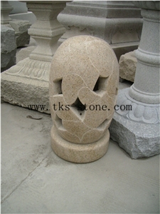 Grey Granite Japanese Lanterns,Garden Lanterns&Lamps,Lanterns Caving,Lamp Sculptures