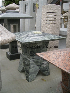 Grey Granite Lantern Sculptures,Garden Lanterns&Lamps,Japanese Lamps,Lamp Caving