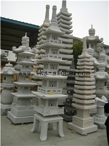 Grey Granite Lanterns,Garden Lamps,Lantern Sculptures,Lamps Caving,Japanese Lamps