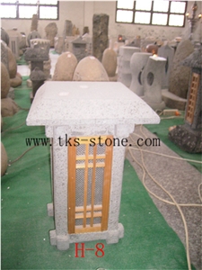 Grey Granite Lanterns,Lantern Sculptures,Lamps Caving,Garden Lanterns&Lamps,Japanese Lanterns,Exterior Lamps