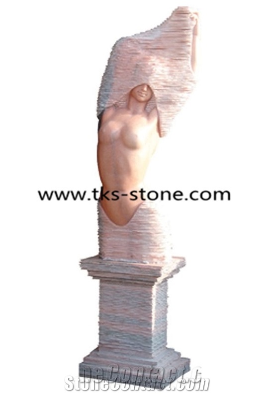 Human Sculptures&Statues,White Granite Women Sculptures,Women Caving,Women Stautes