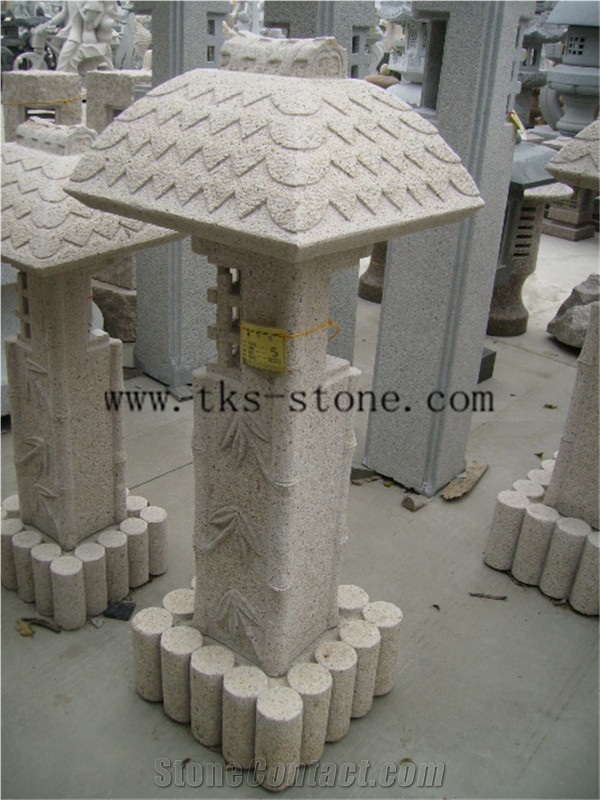 Japanese Beige Lanterns