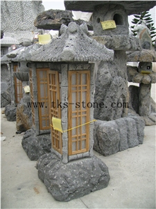 Japanese Beige Lanterns