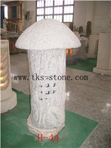 Lantern Sculptures, Beige Granite Lanterns,Lamps Caving,Garden Lanterns&Lamps