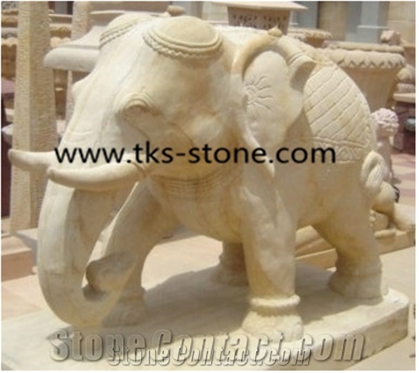 Red Granite Elephant Sculpture&Statue,Elephant Caving,Elephant Animal Statue,Garden Sculptures