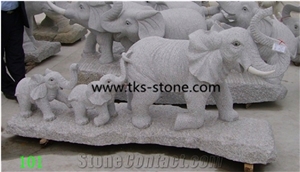 Stone Dog Sculptures&Statues,Dog Caving,Beige Granite Dog Animal Sculptures,Garden Statues