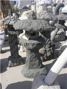 Stone Grey Granite Lanterns,Garden Lanterns&Lamps,Lamps Caving,Lantern Sculptures,Japanese Lanterns,Exterior Lamps