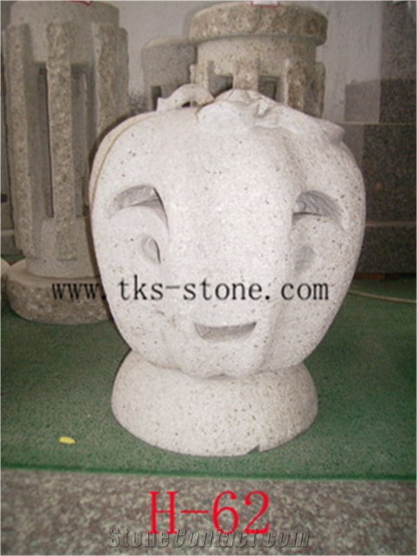Stone Lanterns Caving,Beige Granite Garden Lanterns&Lamps,Lamp Sculptures,Japanese Lamps,Exterior Lanterns