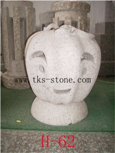 Stone Lanterns Caving,Beige Granite Garden Lanterns&Lamps,Lamp Sculptures,Japanese Lamps,Exterior Lanterns