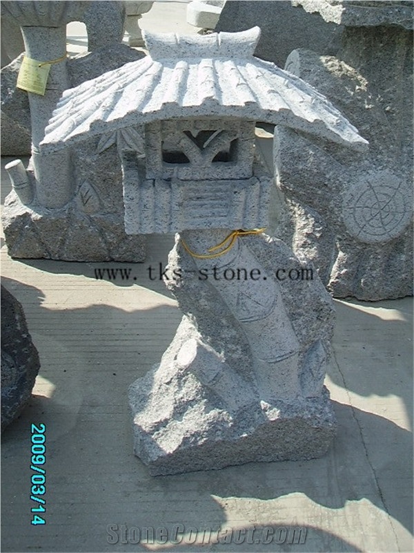 Stone Lanterns Caving,Lantern Sculpture,Garden Lanterns&Lamps,Japanese Lanterns,Exterior Lamps, Sculpture Granite Japanese Lanterns