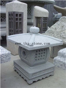 Vintage Style Lanterns, Beige Granite Lanterns