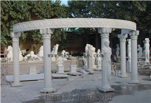 White Marble Gazebo