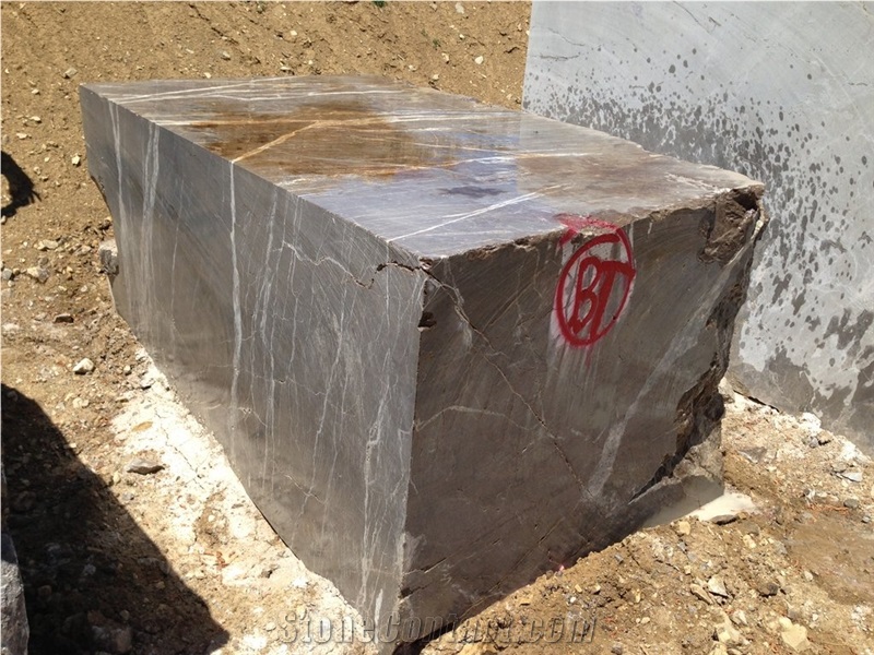 Batu Ottoman Brown Marble Blocks