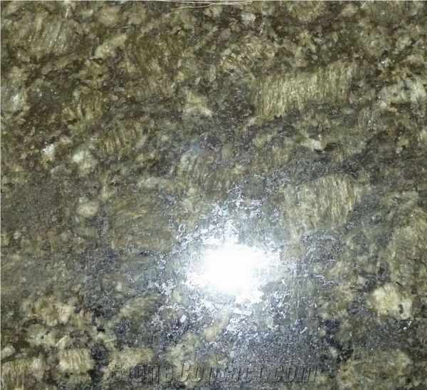 Own Quarry-China Shanxi Green Granite Blocks Stocks / Ubatuba Verde Flower Green Granite Blocks