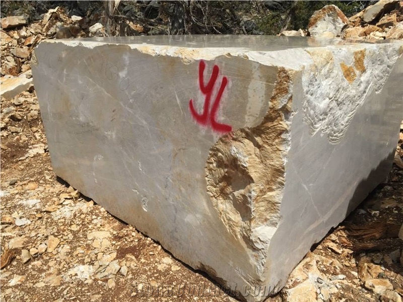 Silver Grey a Marble Blocks, Turkey Silver Grey Marble