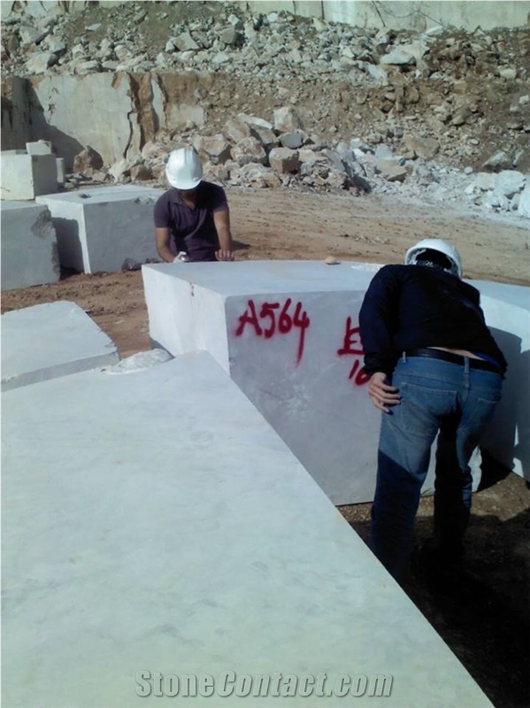 Turcamar Bai Yulan Beige Marble Blocks, Turkey Beige Marble