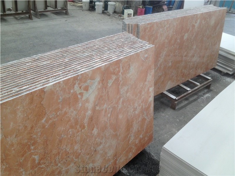 Honeycomb Backed Tea Rose Panel
