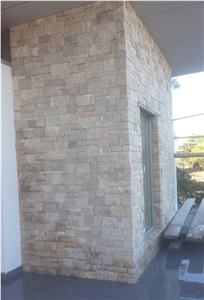 Cabana Travertine Wall Cladding, Beige Limestone Cultured Stone