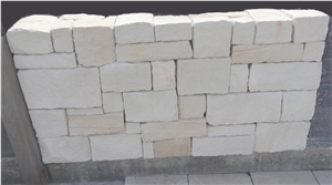 Doreto Wall Cladding Stone Wall Decor Cultured Stone, Beige Sandstone Stone Wall Decor
