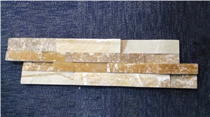 P14 Natural Rough Flat Surface Stacked Stone Veneer Z Type