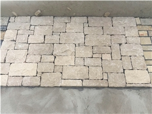 Random Rubble Wall Cladding, Grey Limestone Wall Cladding