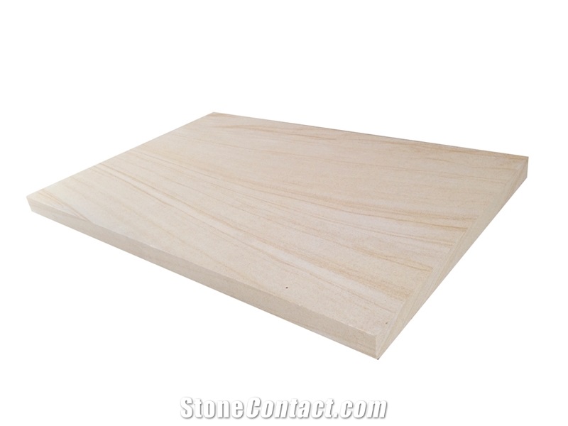 Teakwood Sandstone Pavers Tiles & Slabs, China Beige Sandstone