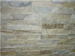 White Quartzite Stacked Stone Ledge Stone Cultured Stone White Quartzite Stacked Stone Ledge Stone Cultured Stone