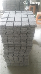 Grey Cobble Stone Granite,Cube Stone for Paving,Cobble Stone, G603 Grey Granite Cobble Stone