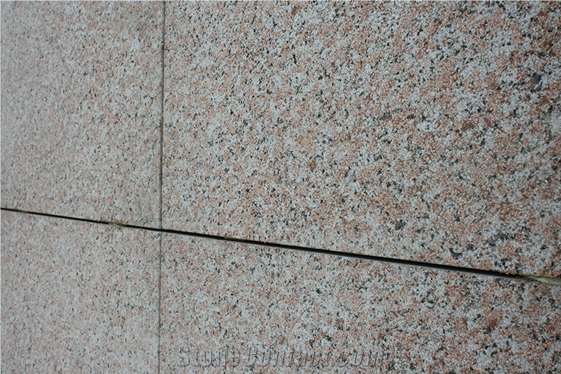 Granite Maple Red G562 Cenxi Hong Red Stone Bushhammered Tiles&Slabs, China Red Granite