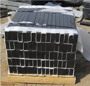 Black Granite Monumental Base, Fengzhen Black Granite Graveyard Products