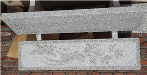 White Granite Gardern Chair