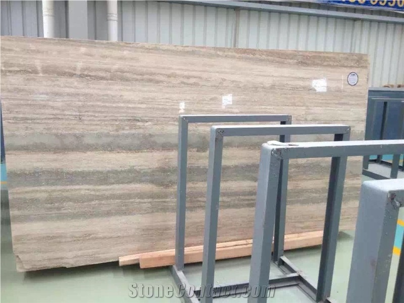 Silver Travertine Tiles & Slabs, Italy Beige Travertine