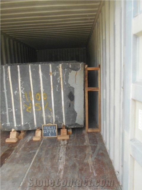 India Blue Granite Rough Blocks-Gangsaw and Mini Gangsaw Size