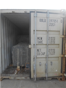 India Granite Rough Blocks-Gangsaw and Mini Gangsaw Size, Black Granite Blocks