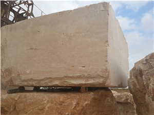 Cream Travertine, Beige Travertine Block