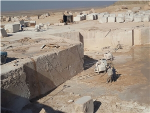Cream Travertine, Beige Travertine Block
