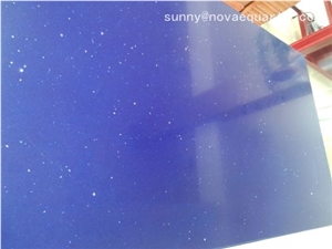 Blue Quartz Stone Tiles & Slabs, Solid Surfaces Engineered Stone
