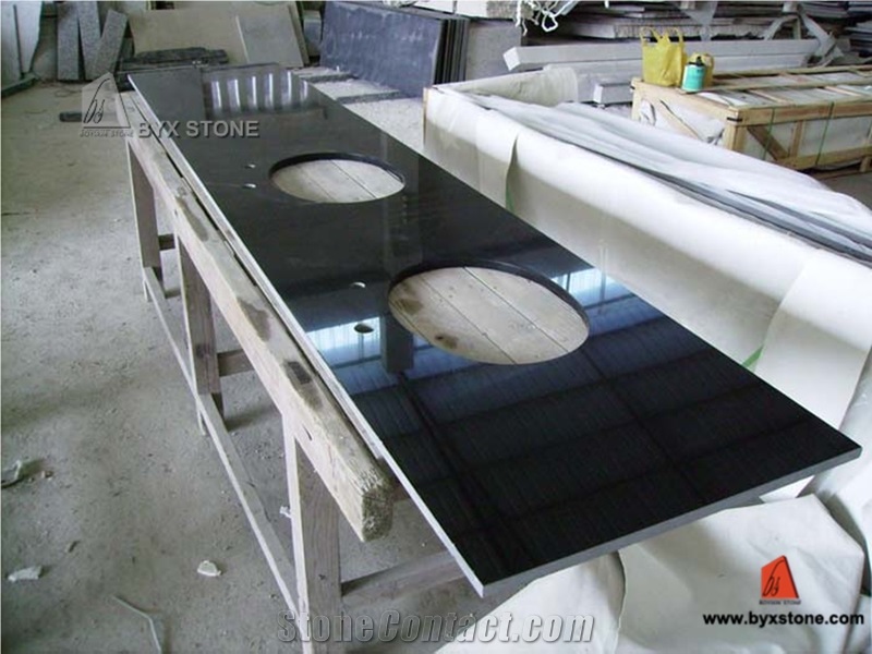 Absolute Shanxi Black Granite Countertop for Kitchen