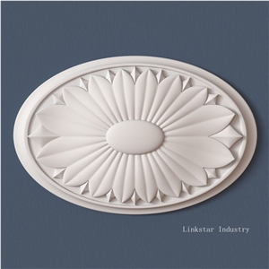 3d Decorative Stone Engravings Tile Cladding, White Limestone Engravings