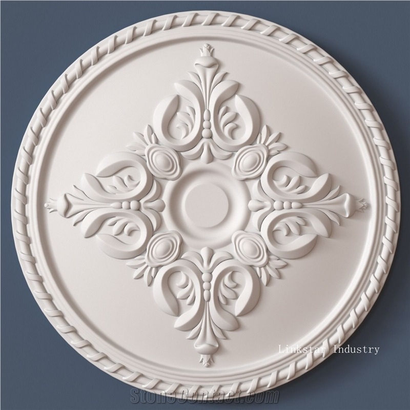 3d Decorative Stone Inside Wall Paneling, White Quartzite Relief & Etching