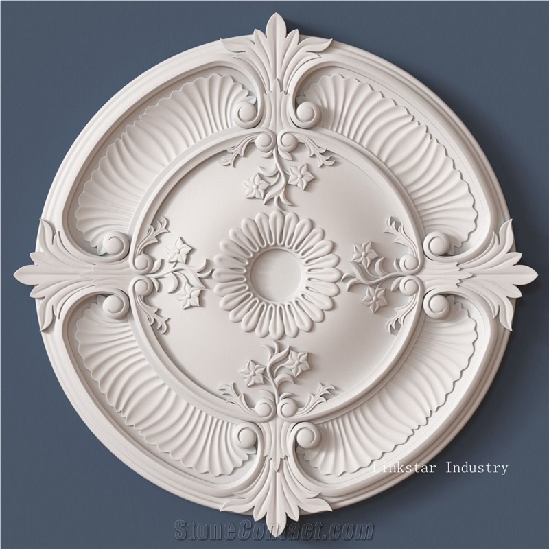 3d Decorative Stone Wall Panels Modern Design, White Quartzite Relief & Etching
