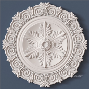 3d Interior Feature Stone Walls Relieve, White Quartzite Relief & Etching
