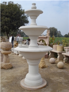 White Marble Garden Fountains