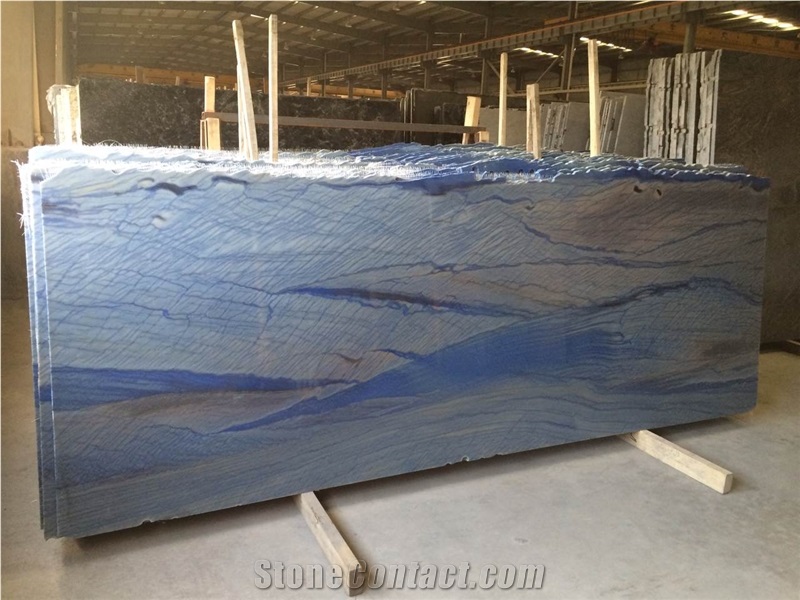 Azul Macaubas Quartzite Slabs & Tiles, Brazil Blue Quartzite