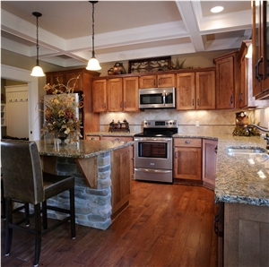 Brown Quartz Stone Kitchen Countertops, Engineered Stone Kitchen Countertops Brown Quartz Stone Kitchen Countertops, Engineered Stone Kitchen Countertops