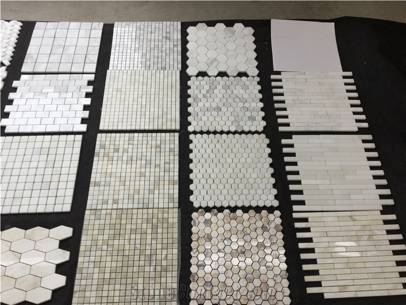 Chinese Marble Mosaic Paver Cover Flooring